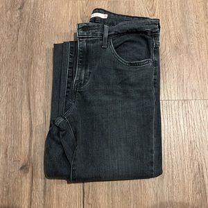 Levi’s 721 High Risk Skinny Black Jeans Size 28